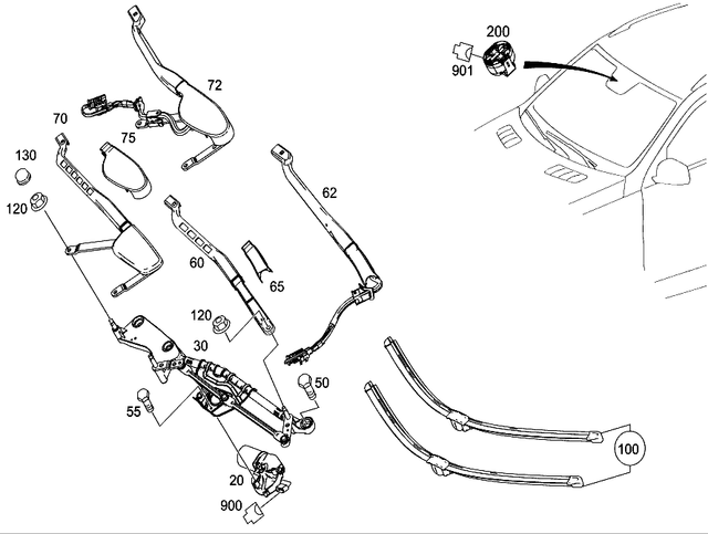 1648240149 - Electrical System: Cap for Mercedes-Benz Image image