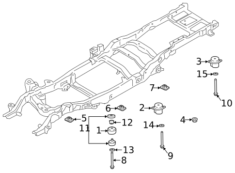 Frame & Components for 2018 Ford F-350 Super Duty #4