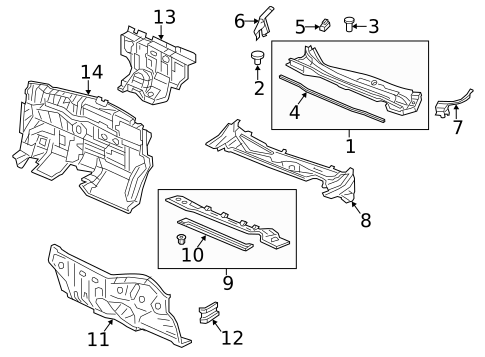 Cowl for 2015 Honda CR-V #0