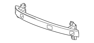 3D0807105AJ - : Impact Bar for Volkswagen: Phaeton Image