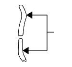 1J0877231A - Body: Sunroof Drain Hose for Volkswagen Image
