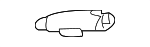 99650420901 - Body: Inner Wheelhouse Cover for Porsche: Boxster, Cayman Image
