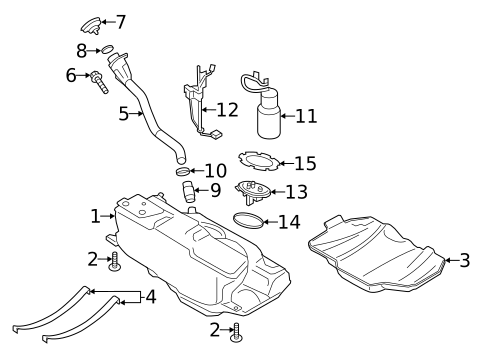 Fuel System Components for 2019 Porsche 911 #1