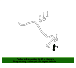 BMW 31 35 2 229 711, Suspension Stabilizer Bar Bushing 並行輸入品 : YH New Rear Left \u0026 Right Air Suspension Shock Strut