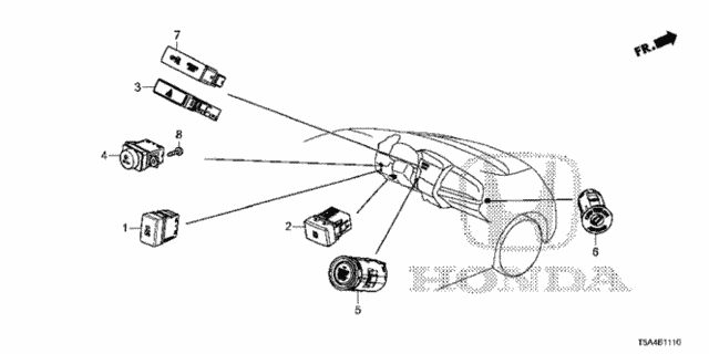 Switch for 2016 Honda Fit #0