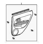 6763052690B0 - Body: Door Trim Panel for Scion: xA Image