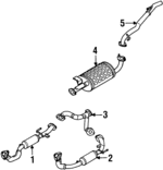 8973214550 - : Converter &amp; Pipe for Isuzu Image