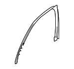 51417445511 - : Frame Molding for BMW: X5, X7 Image