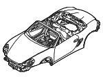 98750090000GRV - : Body Assembly for Porsche: Boxster, Cayman Image