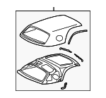 5W6Z7650026APTM - Body: Hardtop for FORD Image