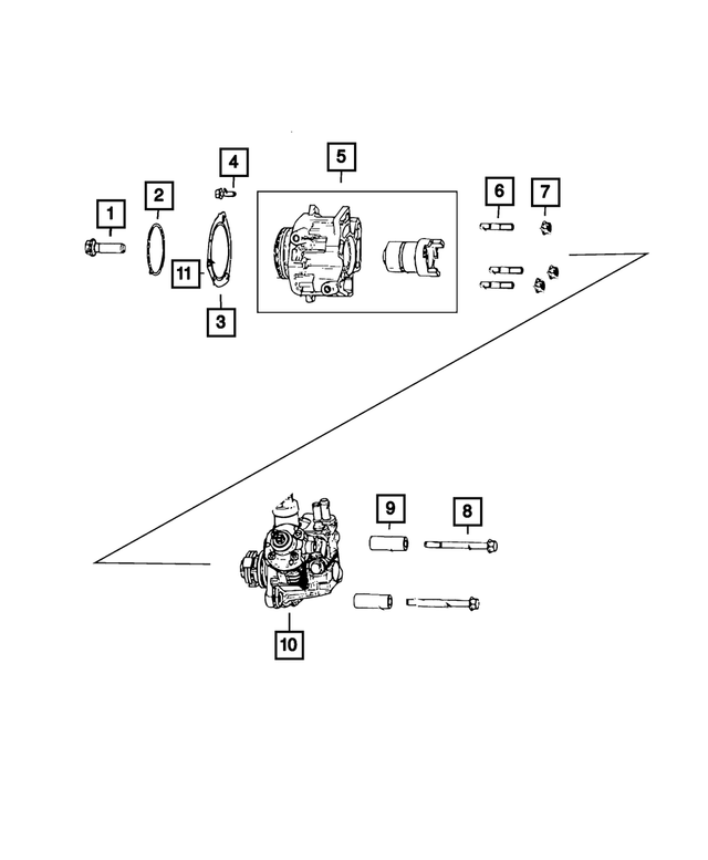 6107062AA - Fuel: Nut for Mopar Image image