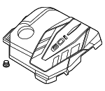 292402S000 - Engine: Engine Cover for Kia Image