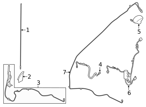 Antenna & Radio for 2018 Ford F-150 #0