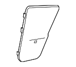 21873703889051 - Body: Speaker Grille for Mercedes-Benz Image