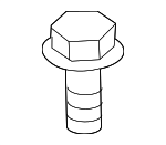 90109A0053 - Electrical: Headlamp Assembly Bolt for Lexus: RX350, RX450h Image