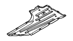 51758074618 - Body: Center Shield for BMW Image