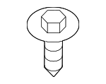 7149481168 - Body: Under Cover Bolt for BMW Image