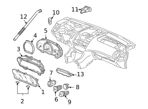 Switches for 2007 Honda Accord #2