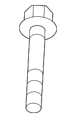90181SFE020 - Suspension: Strut Mount Bolt for Honda: CR-V Image