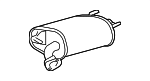 174300V250 - : Rear Muffler for Toyota Image
