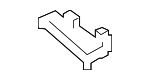 4KE809025 - Body: Outer Hinge Pillar Insulator for Audi Image image