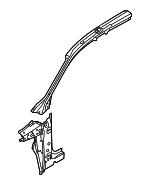 4K4809202 - Body: Outer Hinge Pillar for Audi Image image