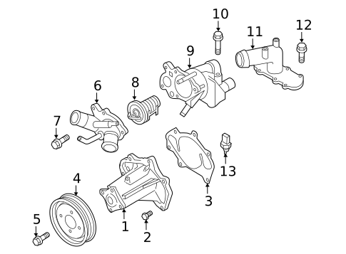 Powertrain Control for 2014 INFINITI QX80 #4