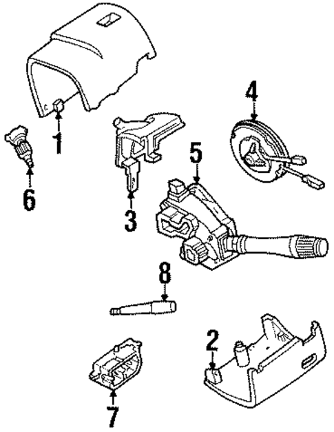 Front Door for 1992 Lincoln Town Car #2