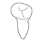 93903462J0 - Body: Grille Screw for Honda: CR-V, Pilot Image