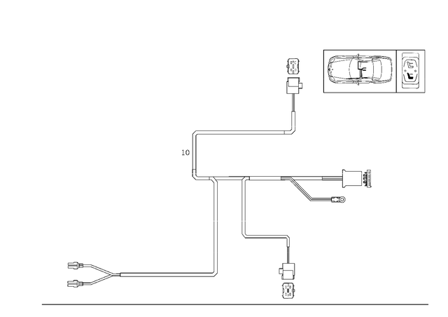 170540320798 - Electrical System: Wiring Harness for Mercedes-Benz Image image