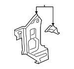 20951314 - Body: Lower Pillar Reinforced for Chevrolet: Camaro Image