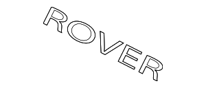LR106496 - : Hood Emblem for Land-Rover Image