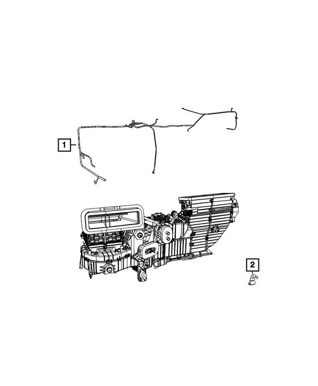 « 5148132AA – Electrical : Câblage Agrafe pour Mopar Image »