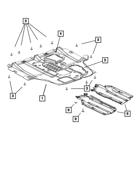 Floor Pans for 2013 Dodge Dart #2