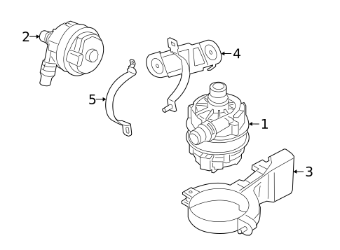 Water Pump for 2024 BMW 330i #1