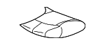 12454428 - Body: Seat Cushion Pad for Chevrolet: Impala Image
