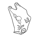 22116861563 - Engine: Mount Bracket for BMW: 530e, 530e xDrive, 530i, 530i xDrive, X3 Image