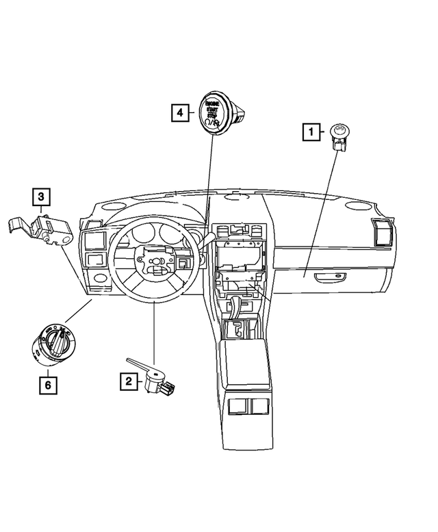 5189366AB - Electrical: Parking Brake Switch for Mopar Image image