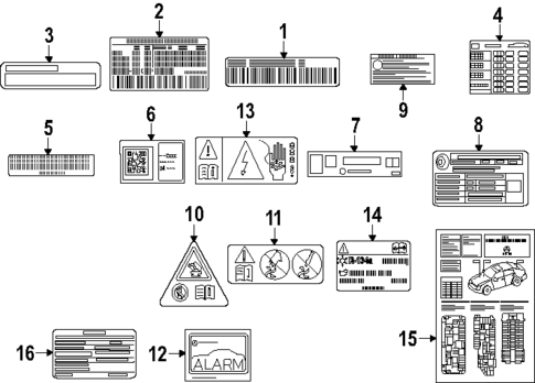Labels for 2025 Mercedes-Benz CLE300 #0