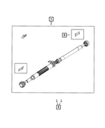6503839 - All Wheel Drive; Differential and Drive Line: Hex Head Bolt And Coned Washer for Mopar Image