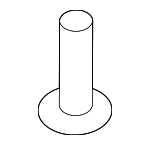 AYP500110 - Body: Lower Deflector Screw for Land-Rover Image