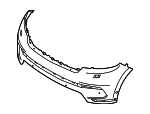 LR143261 - Body: Bumper Cover for Land Rover: Range Rover Velar Image