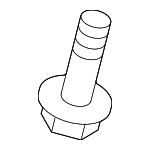 9015960303 - HVAC: Amplifier Screw for Scion: tC, xB | Toyota: bZ4X, Camry, Corolla, Crown, Crown Signia, GR Corolla, Mirai, Prius, Prius Plug-In, Prius Prime, Prius V Image
