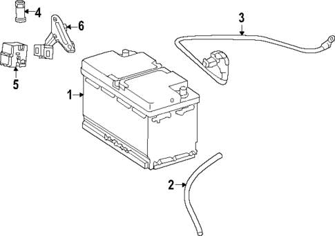 Battery for 2025 Mercedes-Benz EQS 580 SUV #2