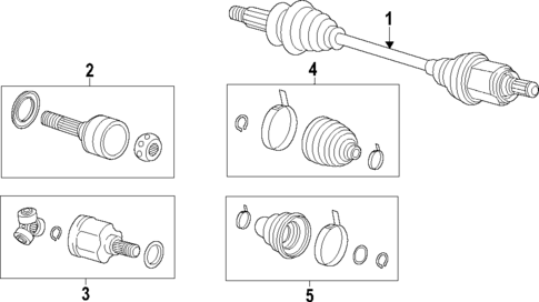 Axle Shafts & Joints for 2023 Nissan ARIYA #0