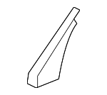 31325169 - Body: Sealing Strip for Volvo: C70 Image