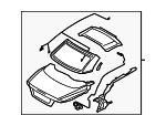 31256823 - Body: Roof Assembly for Volvo: C70 Image