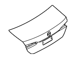 41629626986 - Body: Trunk Lid for BMW: 530i, 530i xDrive, 540i xDrive, 550e xDrive, i5, M5 Image