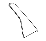 72761T43J01 - Body: Rear Applique for Honda Image