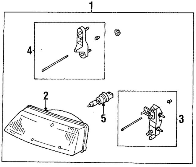 260608Z025 - Electrical: Composite Assembly for Nissan: 200SX Image
